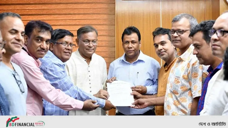 গণমাধ্যমকর্মী আইনের খসড়া সংশোধনে তথ্যমন্ত্রীর কাছে প্রস্তাবনা