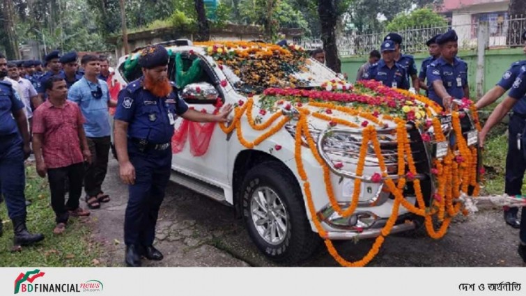 বিদায় বেলায় শুভেচ্ছায় সিক্ত এসপি ইউসুফ আলী