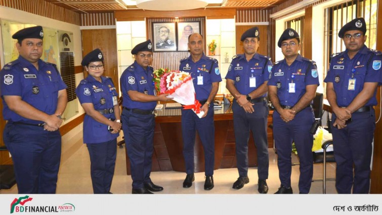 মুন্সীগঞ্জ জেলার নবাগত পুলিশ সুপার মাহফুজুর রহমান আল-মামুনের যোগদান