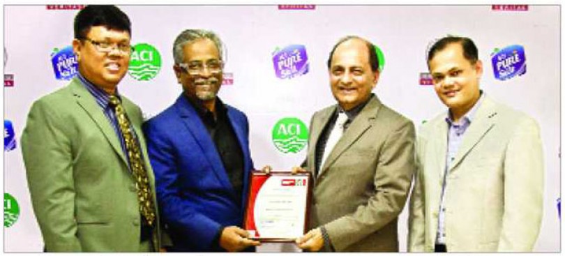 এসিআই সল্টের ওএইচএসএএস সনদ অর্জন