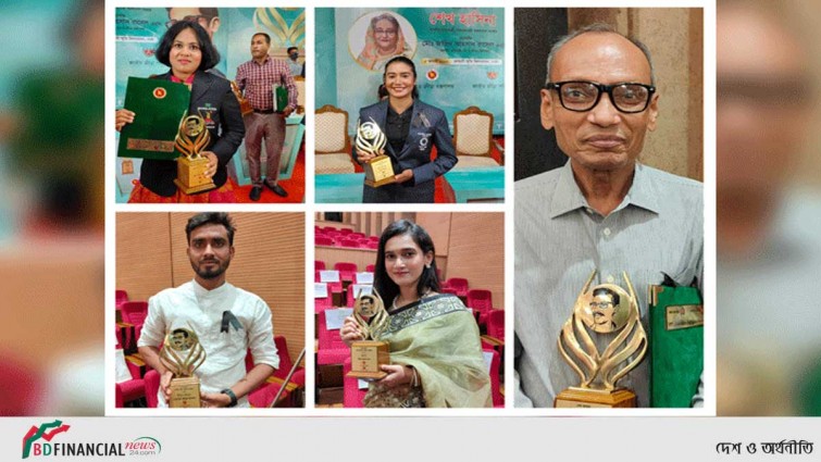 শেখ কামাল ক্রীড়া পুরস্কার দিলেন প্রধানমন্ত্রী