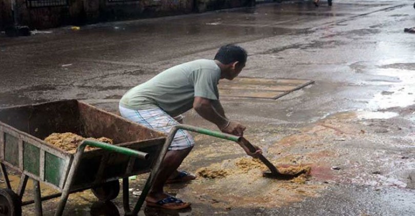 ৯০ শতাংশ বর্জ্য অপসারণ করা হয়েছে
