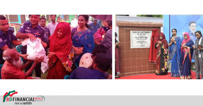 লালমনিরহাটে বন্যার্তদের মাঝে ত্রাণ বিতরণ এবং শিশু কর্নার উদ্বোধন করলেন পুনাক সভানেত্রী