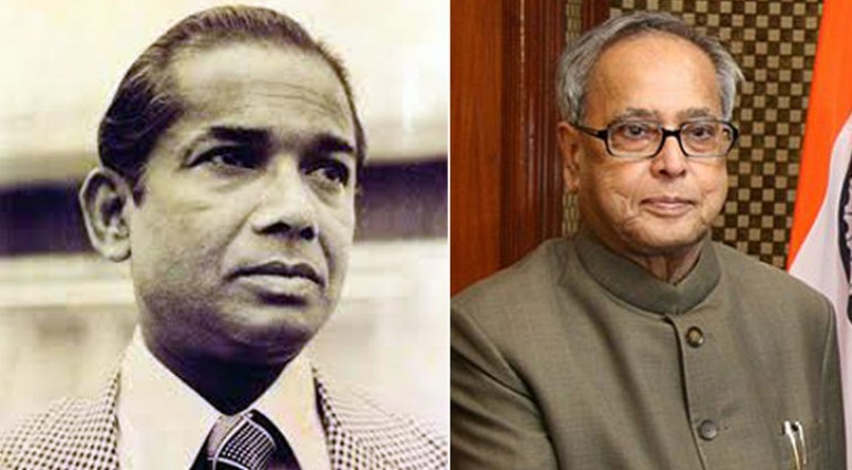 খান আতাউর রহমান ও প্রণব মুখোপাধ্যায়ের জন্মদিন
