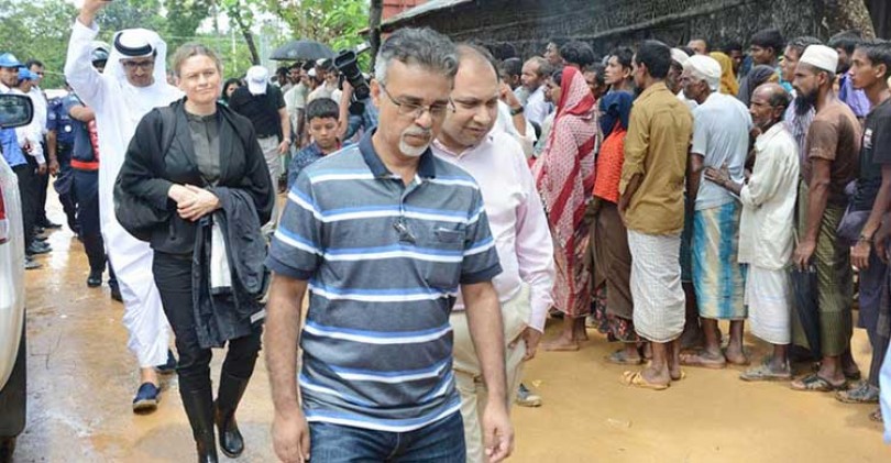 রোহিঙ্গা ক্যাম্প পরিদর্শনে ১৫ দেশের ১৯ দূত