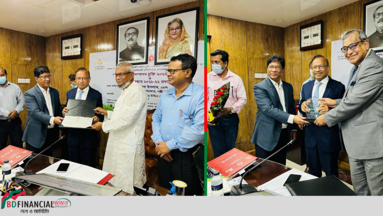 শুদ্ধাচার পুরস্কার পেলেন স্থানীয় সরকার বিভাগের চার কর্মচারী, এপিএ স্বাক্ষরিত
