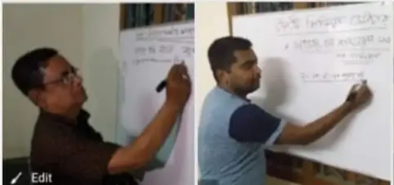 মৈত্রী মিডিয়া সেন্টারে শুদ্ধ ভাষা প্রশিক্ষণ এর শুভ উদ্বোধন