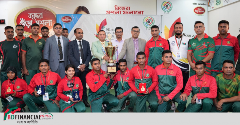 বসুন্ধরা গুঁড়া মশলার পৃষ্ঠপোষকতায় ২৫তম আন্তঃক্লাব শ্যুটিং প্রতিযোগিতা সম্পন্ন