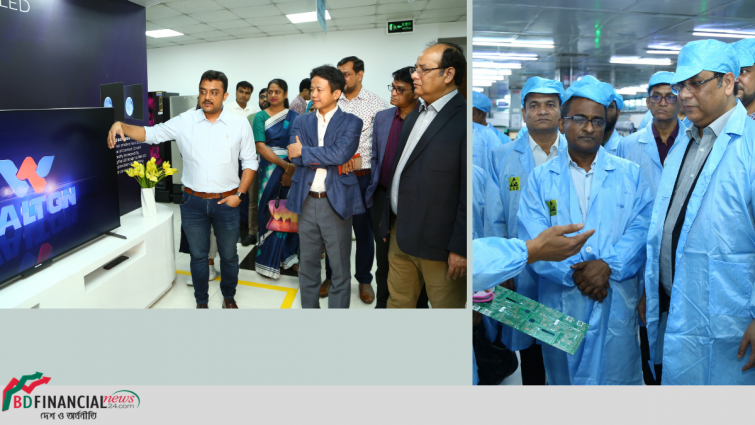 ইপিবি প্রতিনিধিদল ওয়ালটন সদর দপ্তর পরিদর্শন, পণ্য রপ্তানিতে সহায়তার আশ্বাস