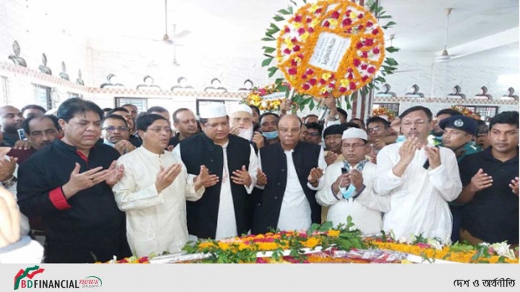 শহীদ আহসান উল্লাহ মাস্টার এমপি’র শাহাদাৎবার্ষিকীতে যুব ও ক্রীড়া প্রতিমন্ত্রীর শ্রদ্ধা