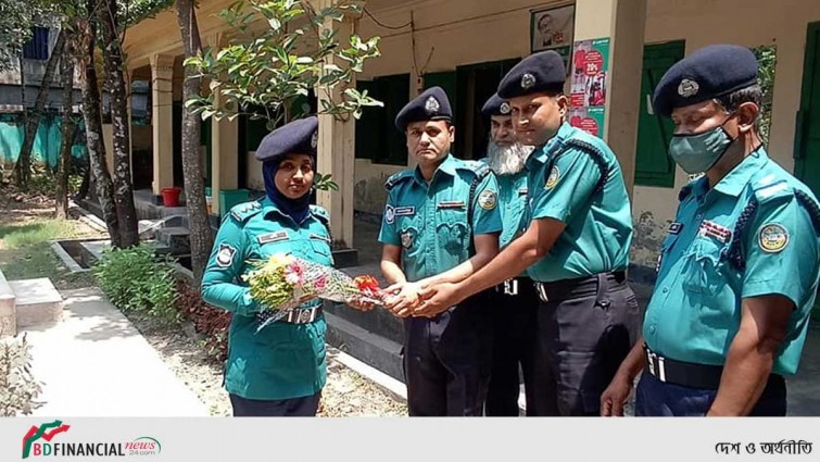 বগুড়া পুলিশ ফাঁড়ি অর্ধবার্ষিক পরিদর্শন
