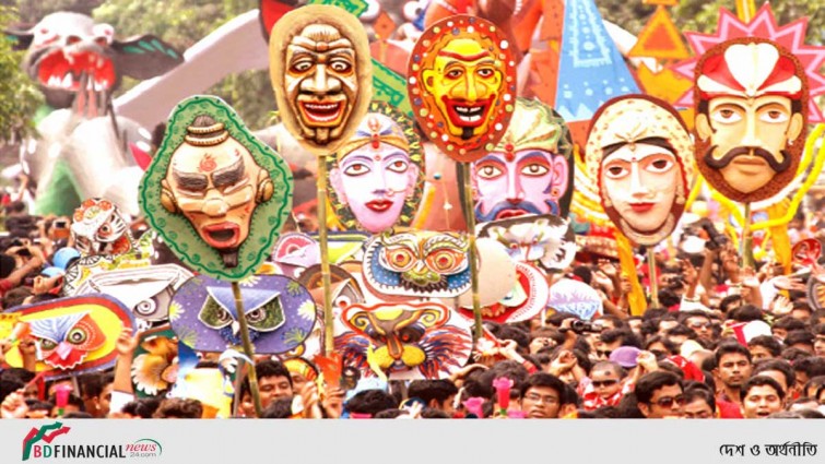 মঙ্গল শোভাযাত্রায় ‘নির্মল’ আগামীর প্রত্যাশা