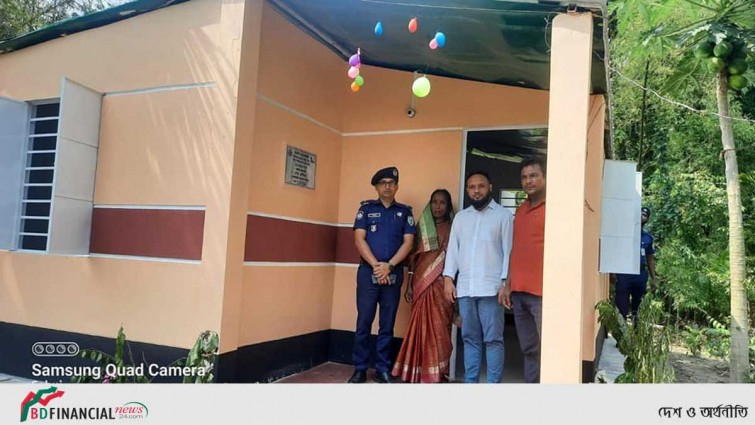 সিলেট রেঞ্জাধীন ৩৯ থানায় একটি করে গৃহ নির্মাণ করা হয়েছে