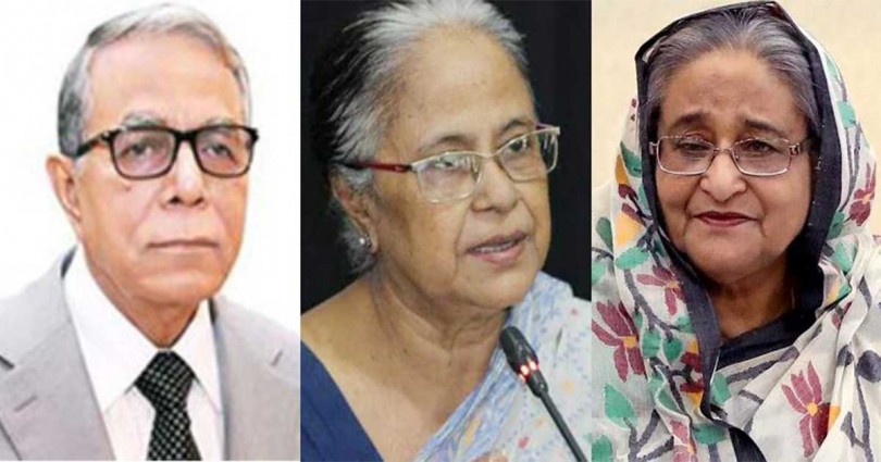 মহিলা পরিষদের সভাপতি আয়েশা খানমের মৃত্যুতে রাষ্ট্রপতি ও প্রধানমন্ত্রীর শোক