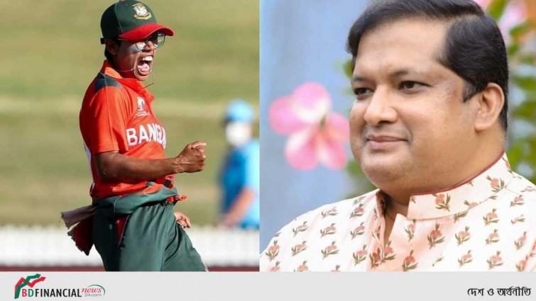 নারী বিশ্বকাপে প্রথম জয়ে নারী ক্রিকেট দলকে যুব ও ক্রীড়া প্রতিমন্ত্রীর অভিনন্দন
