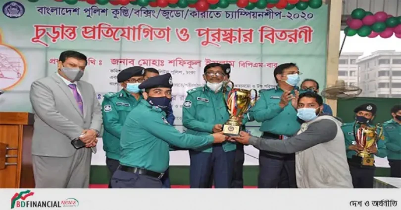 বাংলাদেশ পুলিশের কুস্তি, বক্সিং, জুডো ও কারাতে প্রতিযোগিতার সবগুলোতেই চ্যাম্পিয়ন ডিএমপি