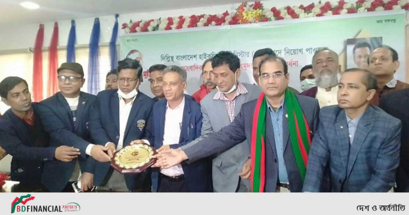 শাবান মাহমুদকে জয়বাংলা সাংবাদিক মঞ্চের সংবর্ধনা