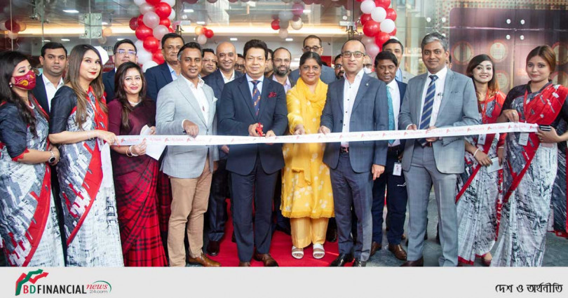 সিটি ব্যাংকের স্থানান্তরিত গুলশান শাখার উদ্বোধন