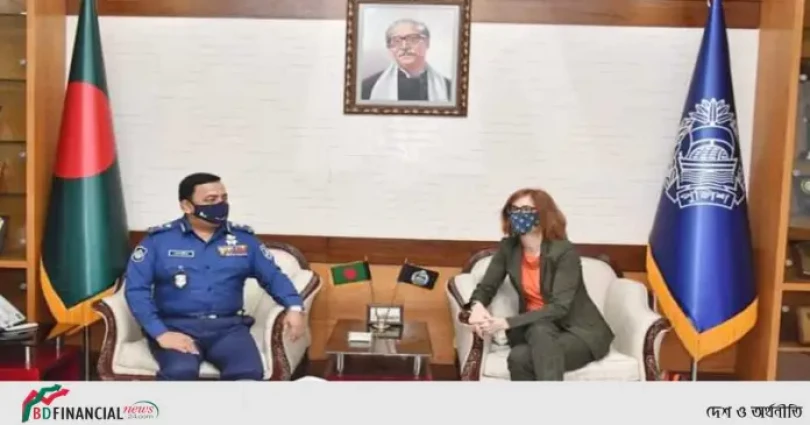 আইজিপি'র সাথে সুইজারল্যান্ডের রাষ্ট্রদূতের সাক্ষাৎ