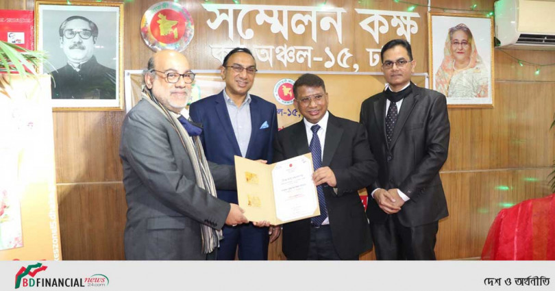 স্পিনিং ও টেক্সটাইল শ্রেণিতে ট্যাক্স কার্ড ও সম্মাননা পেয়েছে উর্মি গ্রুপের সহযোগী প্রতিষ্ঠান ফখরুদ্দিন টেক্সটাইল