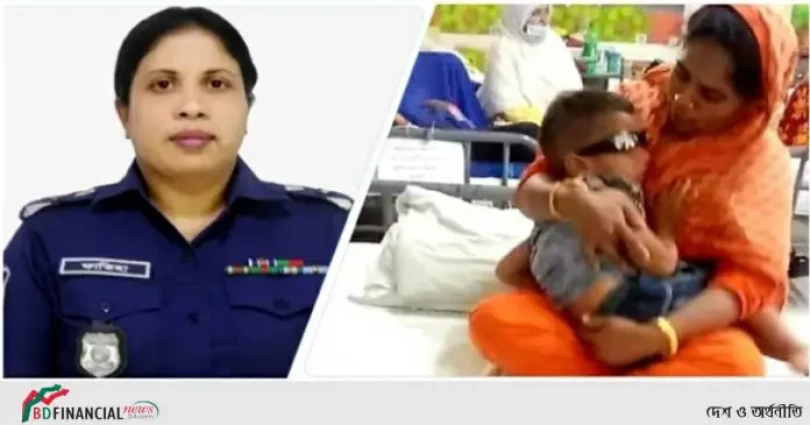 ঝালকাঠি পুলিশ সুপার ফাতিহা ইয়াসমিন এর সহায়তায় স্বাভাবিক জীবনে ফিরলো চোখ হারাতে বসা শিশু