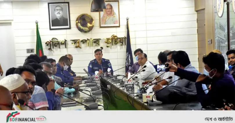 সাংবাদিকদের সাথে কুষ্টিয়া জেলা পুলিশ এর মতবিনিময় সভা অনুষ্ঠিত