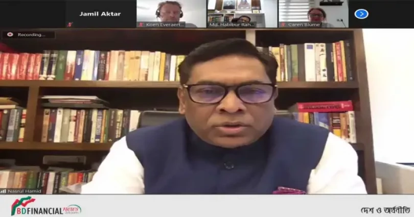 নবায়নযোগ্য জ্বালনির প্রসারে একটি সমন্বিত আন্তর্জাতিক প্লাটফর্ম প্রয়োজন : নসরুল হামিদ