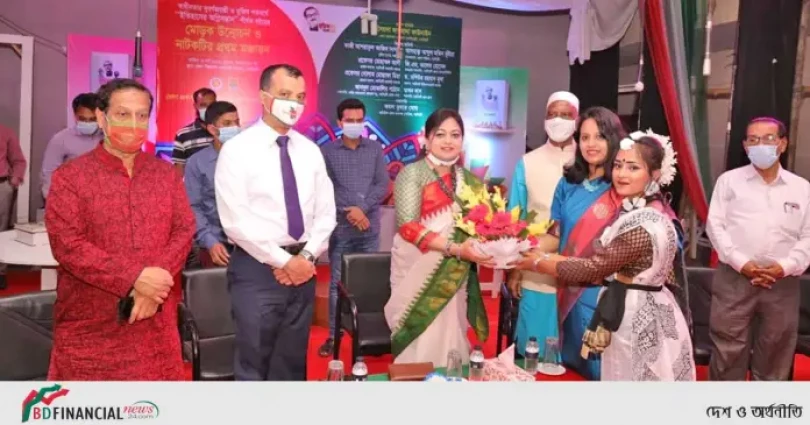 স্বাধীনতার সুবর্ণজয়ন্তী ও মুজিববর্ষে 'ইতিহাসের অগ্নিসন্তান' শীর্ষক বইয়ের মোড়ক উন্মোচন ও নাটকটির প্রথম মঞ্চায়ন