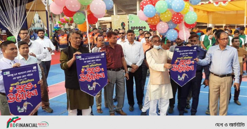বঙ্গবন্ধু ৯ম বাংলাদেশ গেমস সুরমা জোনের কাবাডি খেলা উদ্বোধন করলেন পরিবেশ মন্ত্রী