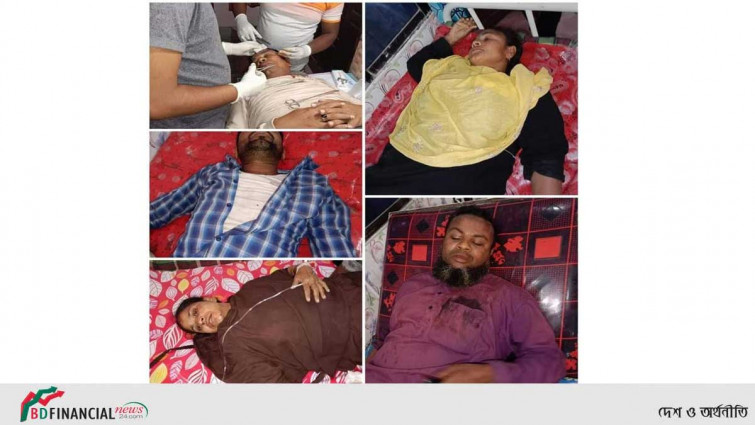 ইজিবাইক ও ট্রলি সংঘর্ষ একই পরিবারের ৫ জন আহত