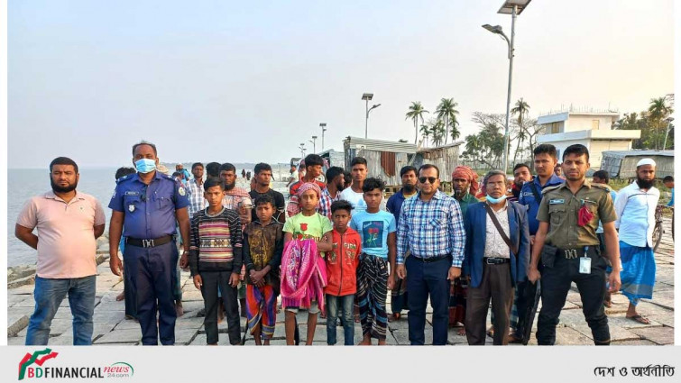 মাছ ধরার অপরাধে বোরহানউদ্দিনে ১৮ জেলে আটক