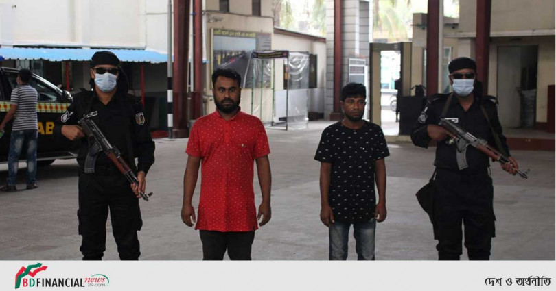 র্যাব-১০ এর বিশেষ অভিযানে ২০২৩ বোতল ফেন্সিডিলসহ ২ মাদক ব্যবসায়ী গ্রেফতার