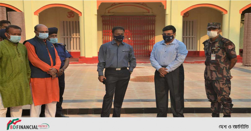 নরেন্দ্র মোদির সাতক্ষীরা আগমনের নিরাপত্তা প্রস্তুতি পরিদর্শনে খুলনা রেঞ্জ এর ডিআইজি