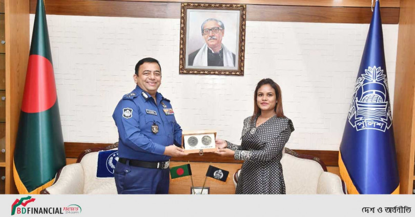 আইজিপি'র সাথে সৌজন্য সাক্ষাতে মালদ্বীপের রাষ্ট্রদূত