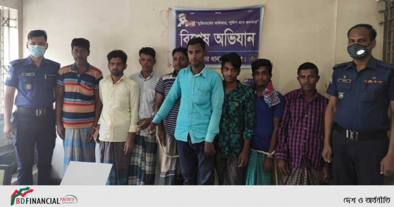 লক্ষীপুর জেলা পুলিশের বিশেষ অভিযান, ওয়ারেন্ট ভুক্ত আসামীদের গ্রেফতার পূর্বক আদালতে প্রেরণ