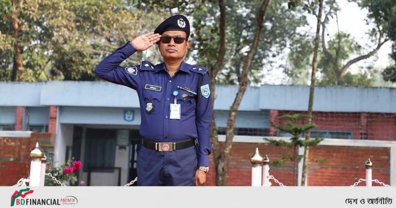 পুলিশ লাইন্স পঞ্চগড়ের প্যারেড গ্রাউন্ডে মাষ্টার প্যারেড ও ড্রিল শেডে কল্যাণ সভা অনুষ্ঠিত
