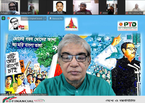বঙ্গবন্ধুর আদর্শ নতুন প্রজন্মের হৃদয়ে ধারণ করার উদ্যোগ নিতে হবে : মোস্তাফা জব্বার