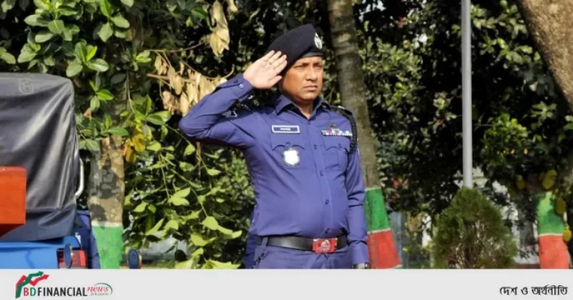 পুলিশ লাইন্স নরসিংদীতে মাস্টার প্যারেড অনুষ্ঠিত