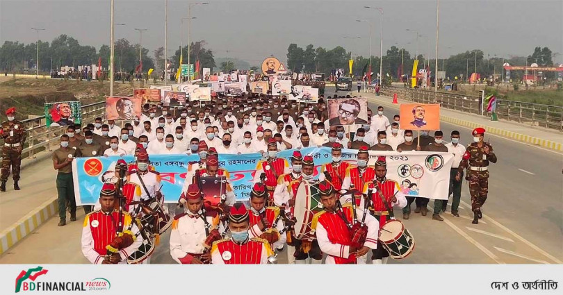 সিলেটে সেনানিবাসে জাতির পিতার জন্মশতবার্ষিকী পালন