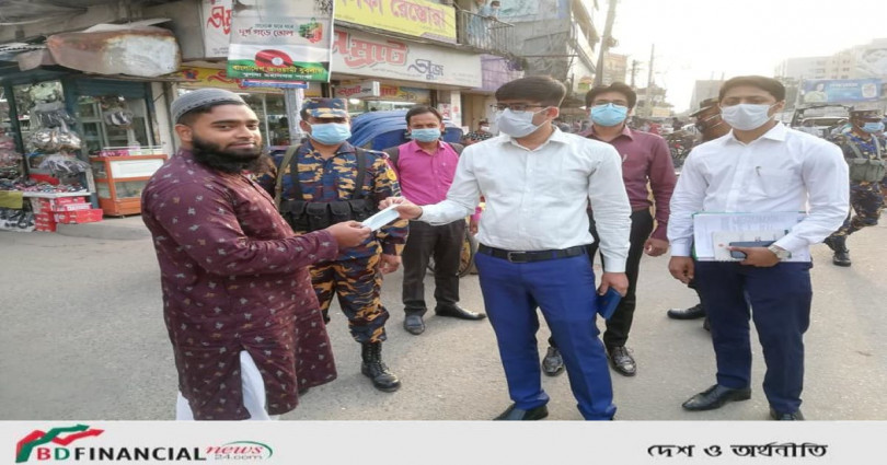স্বাস্থ্যবিধি মানার ব্যাপারে খুলনা জেলা প্রশাসনের প্রচারণা