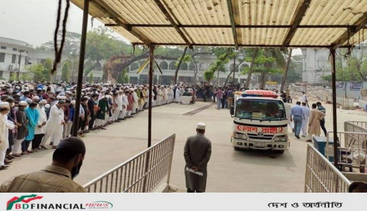 সুপ্রিম কোর্টে মওদুদের জানাজা অনুষ্ঠিত