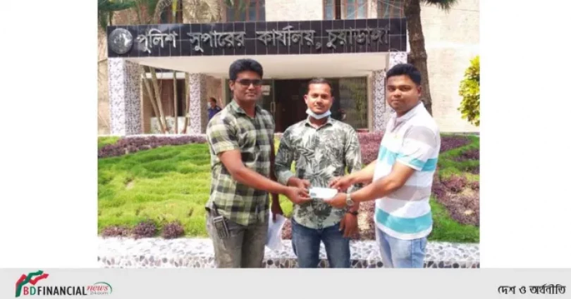 চুয়াডাঙ্গা পুলিশ সুপার জাহিদুল ইসলাম এর নির্দেশে হারানো মোবাইল উদ্ধার