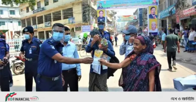 করোনার বিরুদ্ধে "বিশেষ উদ্বুদ্ধকরণ কর্মসূচি" পরিচালনা করলেন টাঙ্গাইলের পুলিশ সুপার