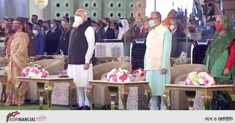 স্বাধীনতার সুবর্ণজয়ন্তীর লোগো উন্মোচন