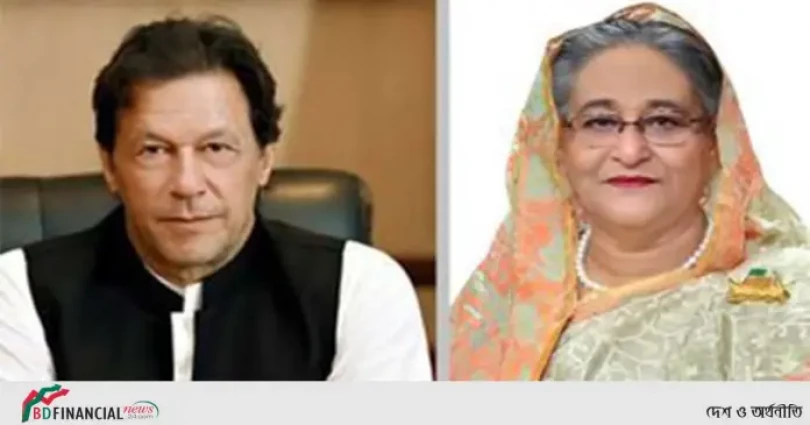 স্বাধীনতার সুবর্ণজয়ন্তীতে শুভেচ্ছা জানিয়ে প্রধানমন্ত্রীকে ইমরান খানের চিঠি