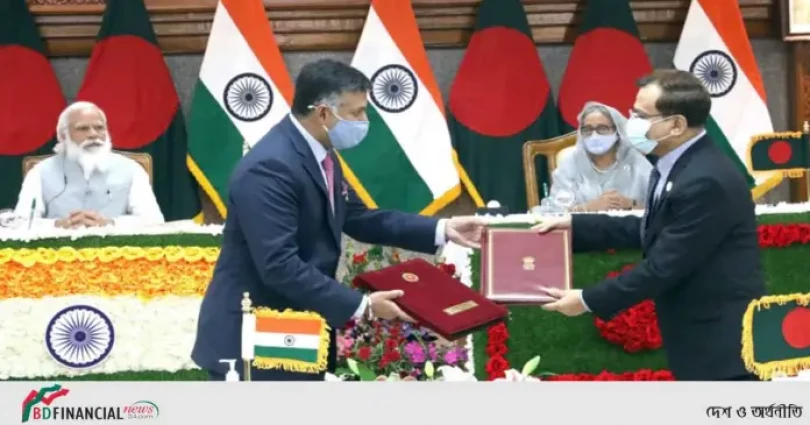 ‘বাংলাদেশ-ভারত ডিজিটাল সার্ভিস এন্ড এমপ্লয়মেন্ট ট্রেনিং সেন্টার স্থাপনের লক্ষ্যে সমঝোতা স্মারক স্বাক্ষর