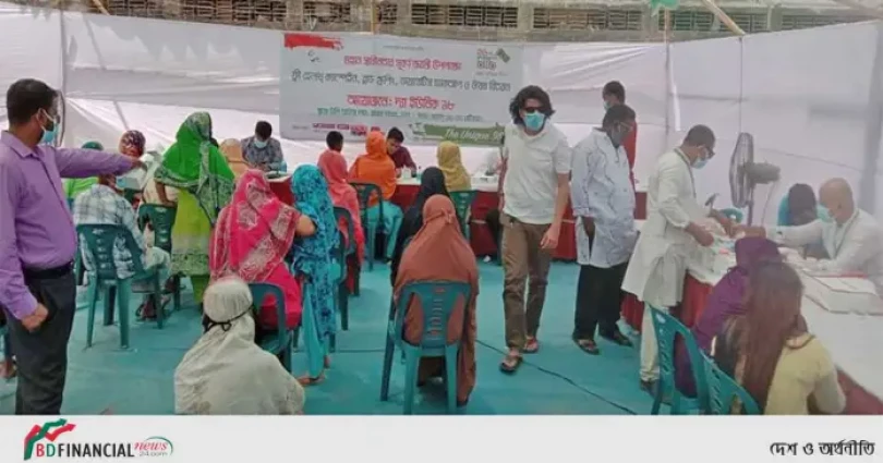 স্বাধীনতার সুবর্ণ জয়ন্তী উপলক্ষে ফ্রি হেলথ ক্যাম্পেইন আয়োজন করেছে দ্যা ইউনিক ৯৮