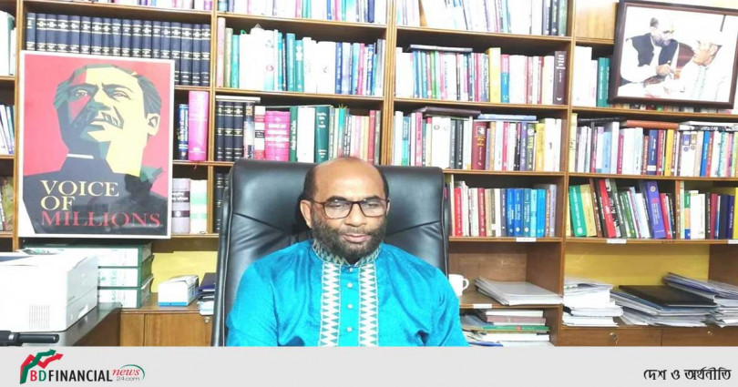 অস্থিতিশীলতা সৃষ্টি করে দেশের ভাবমূর্তি নষ্টের অপচেষ্টা মেনে নেওয়া হবে না : শ ম রেজাউল করিম