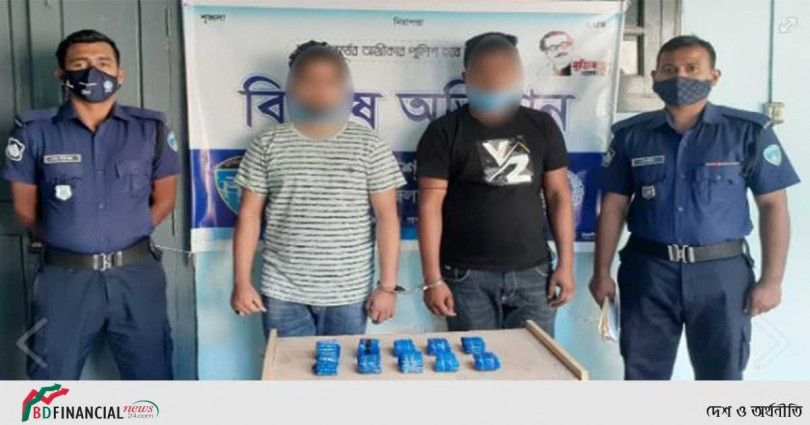 চন্দনাইশে ১০০০০ ইয়াবাসহ গ্রেফতার ২