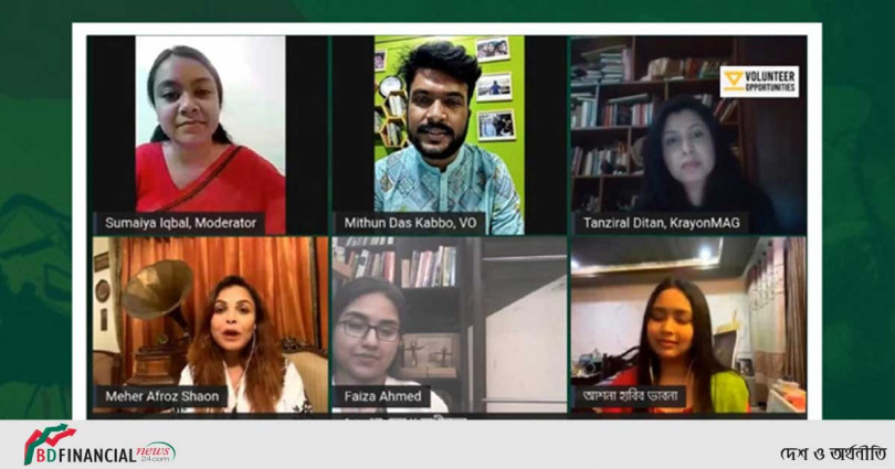 ভলান্টিয়ার্স অপুরচুনিটি ও ক্রেয়নম্যাগ ৫০টি বিশেষ গোষ্ঠীর মধ্যে স্বাধীনতার গল্প বলবে